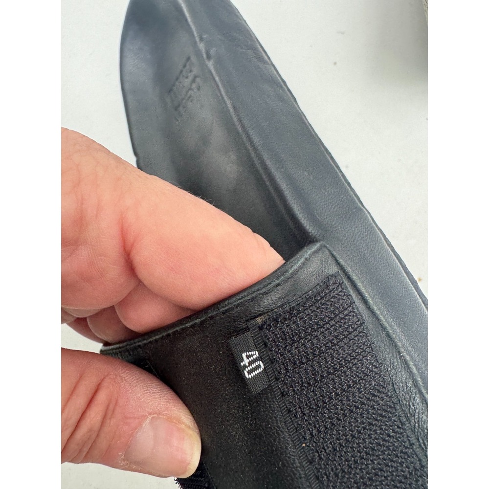 Dear Milu Gypsy Biker Interchangeable Leather Slides 40 Black Boho Australia - Picture 11 of 14
